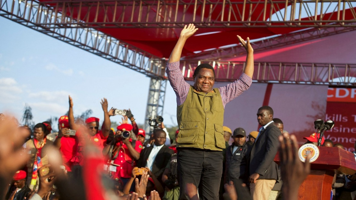 Zambian President Hichilema Moves Toward Second-Term Victory with Commanding Lead