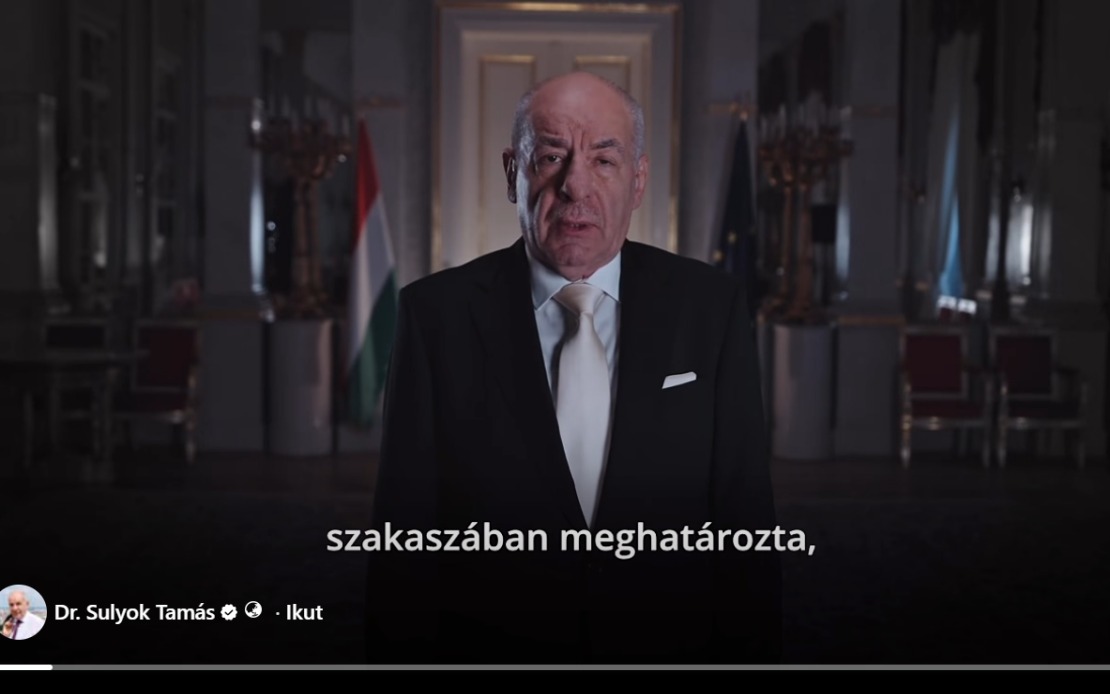 Hungarian President Bows to Constitutional Pressure, Clears Path for Own Removal