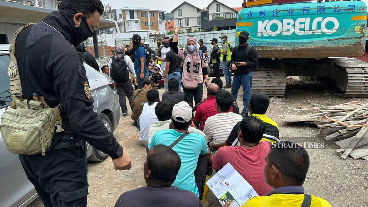 528 Foreign Workers Detained in Nationwide Construction Site Immigration Sweep