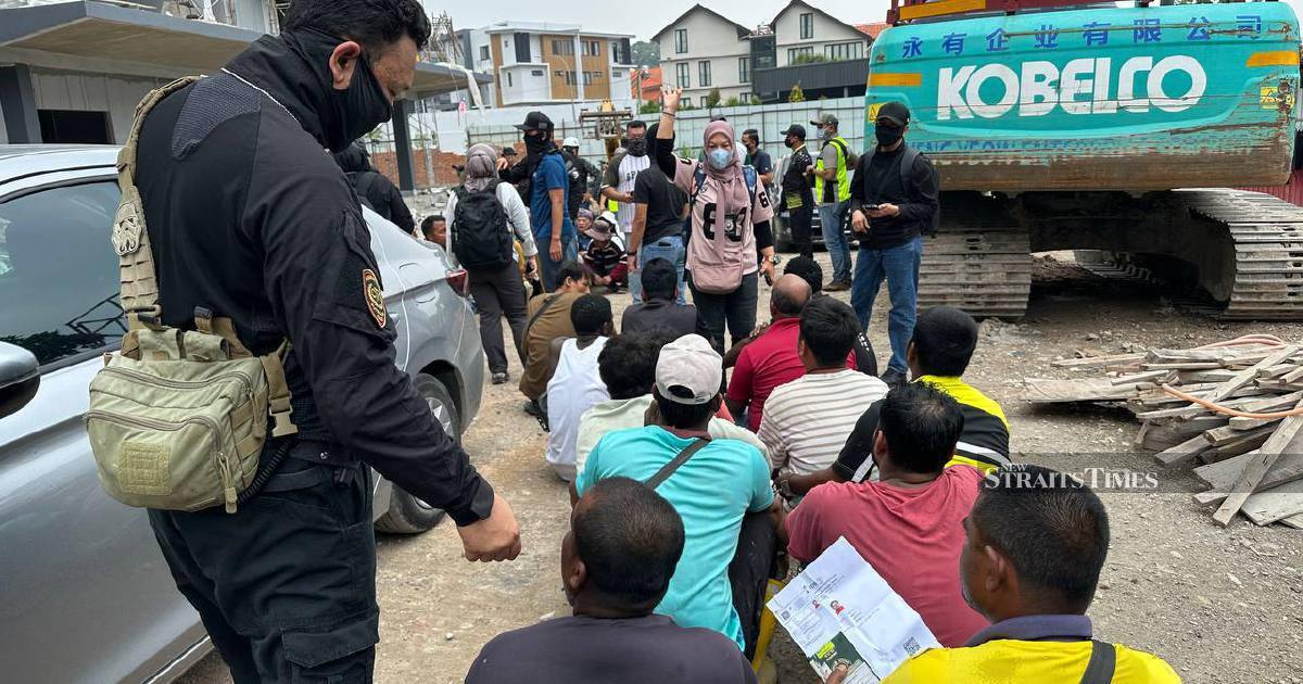 528 Foreign Workers Detained in Nationwide Construction Site Immigration Sweep