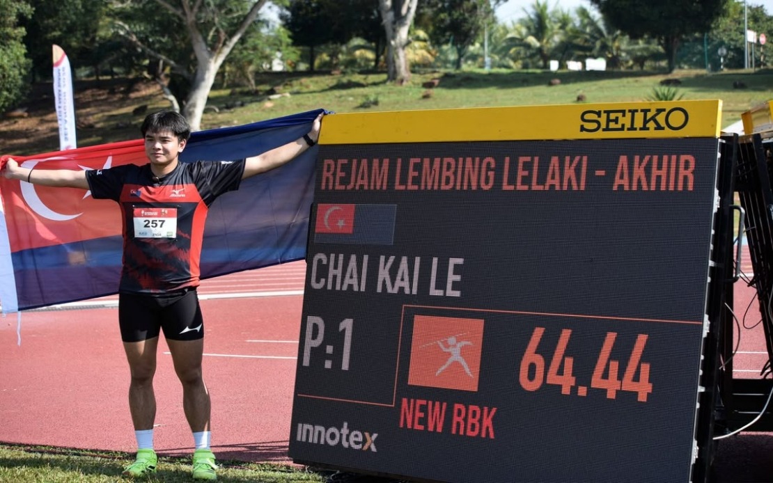 Kai Le Shatters 26-Year Javelin Record at Selangor SUKMA 2026