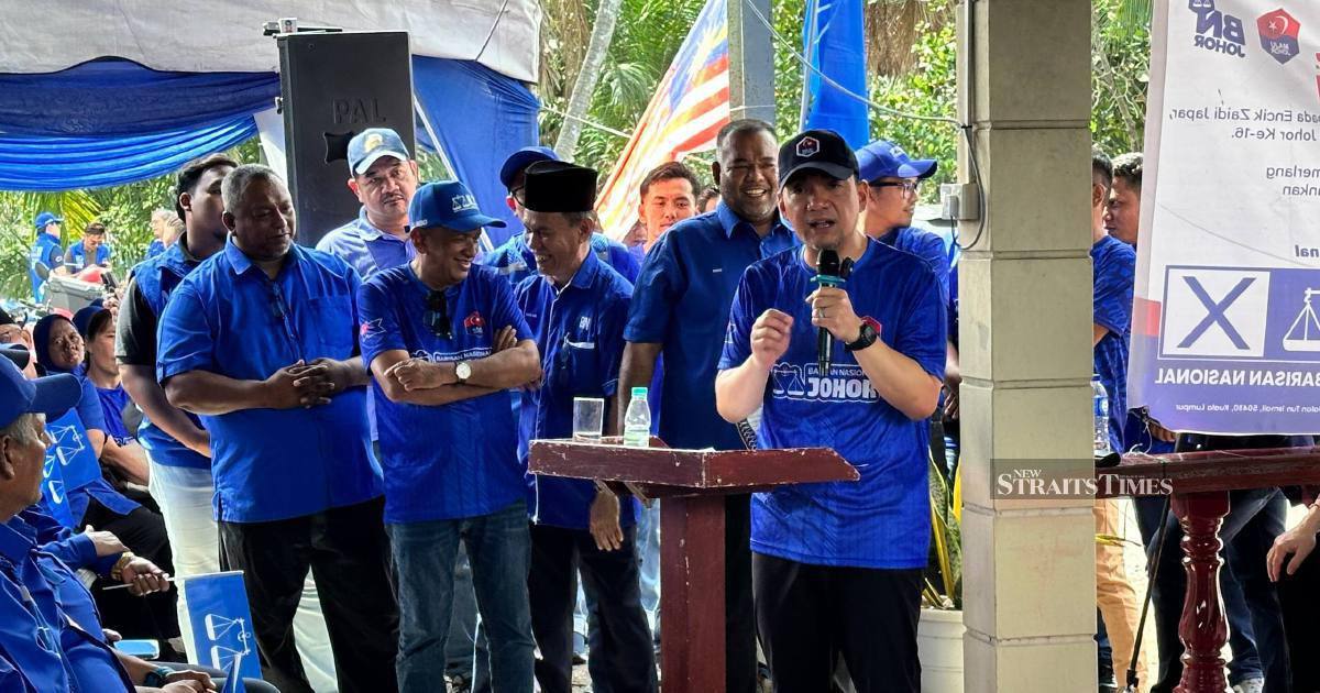 Barisan Nasional eyes critical Penggaram seat in Johor state election push