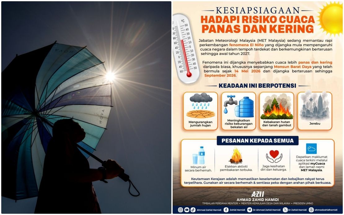 Malaysia Braces for Extended Heat and Drought as El Niño Looms Until Early 2027