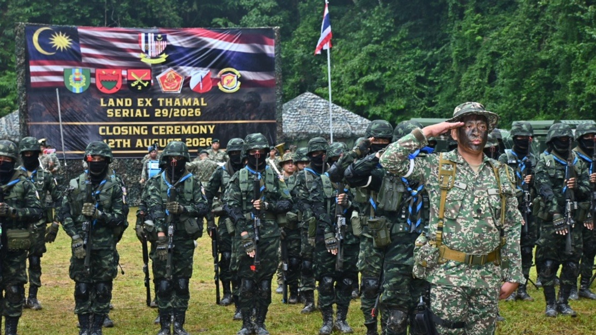 Malaysian and Thai Armies Deepen Defence Ties Through Joint Tactical Exercise in Gerik