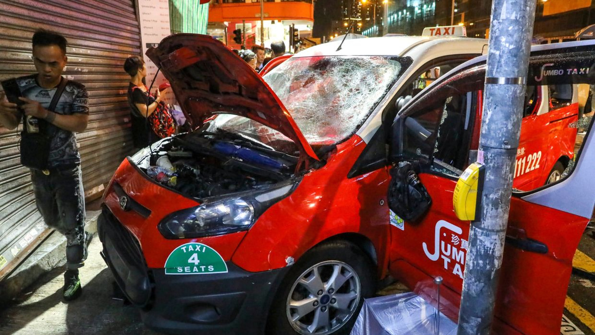 Hong Kong Woman Seeks HK$8.4m Over Taxi Accident During 2019 Protests