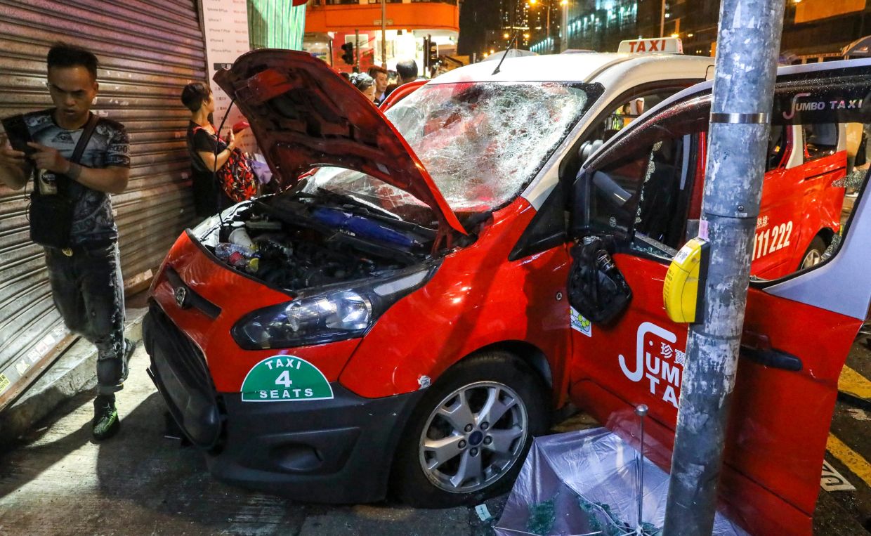 Hong Kong Woman Seeks HK$8.4m Over Taxi Accident During 2019 Protests