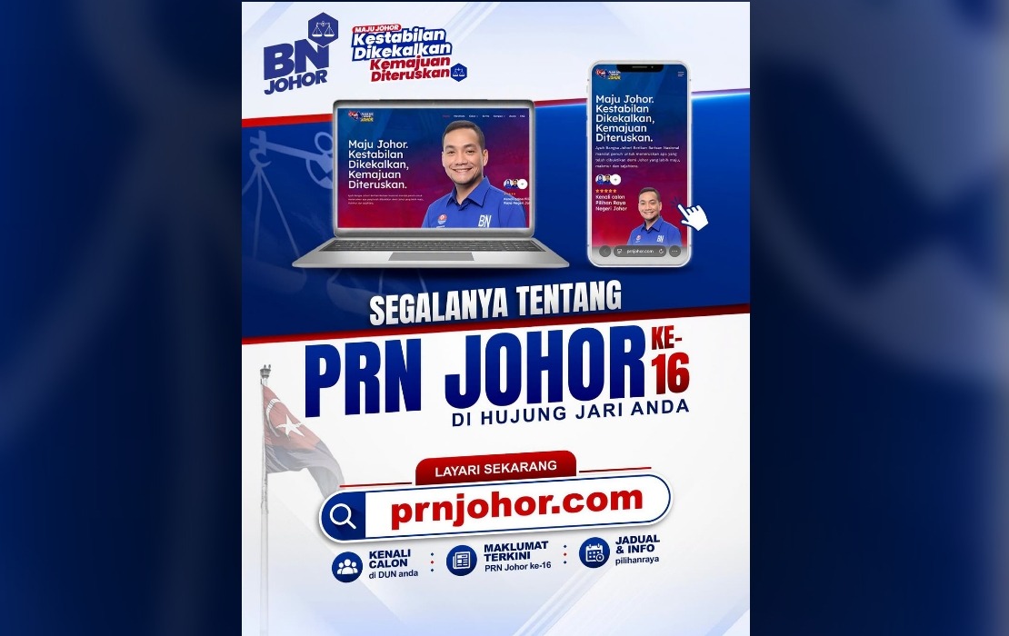 Vote Informed: BN Launches Digital Hub for Johor Election Candidates and Policies
