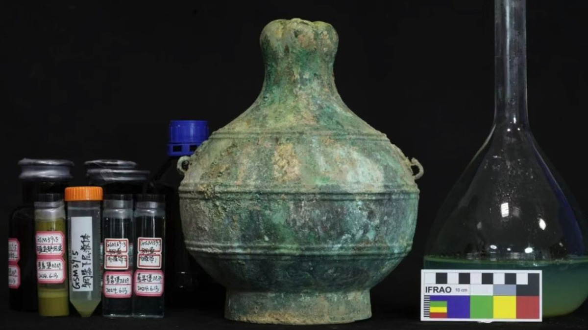 2,300-Year-Old Wine Vessel Reveals Secrets of Ancient Chinese Brewing at Great Wall
