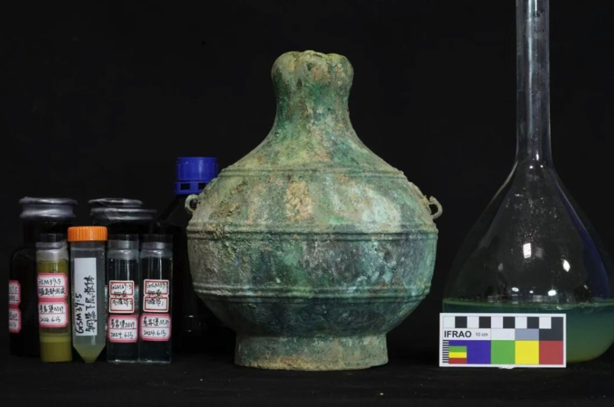 2,300-Year-Old Wine Vessel Reveals Secrets of Ancient Chinese Brewing at Great Wall