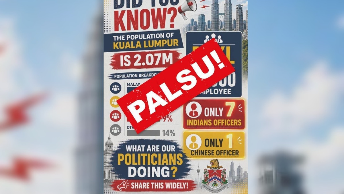 DBKL Workforce Claims Corrected as False Election Campaign Poster Debunked