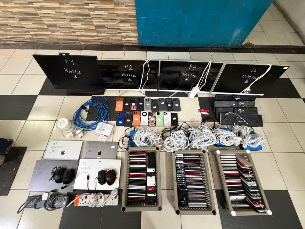 Perak police dismantle suspected online fraud network with arrest of 18 Chinese nationals