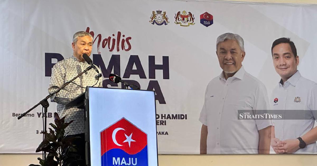 Zahid Calls on Unity Partners to Avoid Past Attacks on Umno and Barisan Nasional