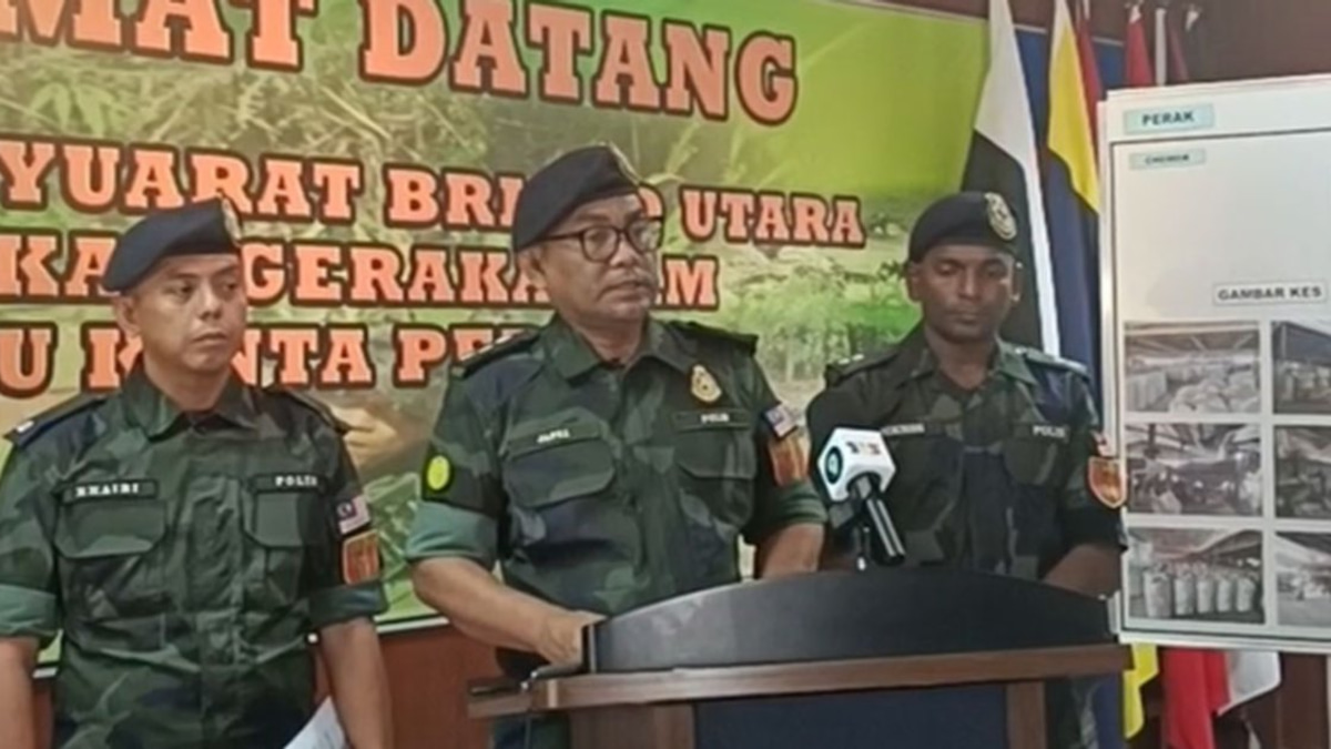 GOF Nets 30 Suspects, RM31.7 Million in Illegal Mining Haul Across Perak and Kedah