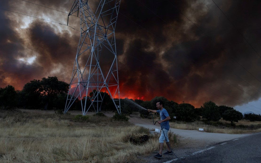 Spain Grapples with Multiple Wildfires as Heatwave Compounds Crisis
