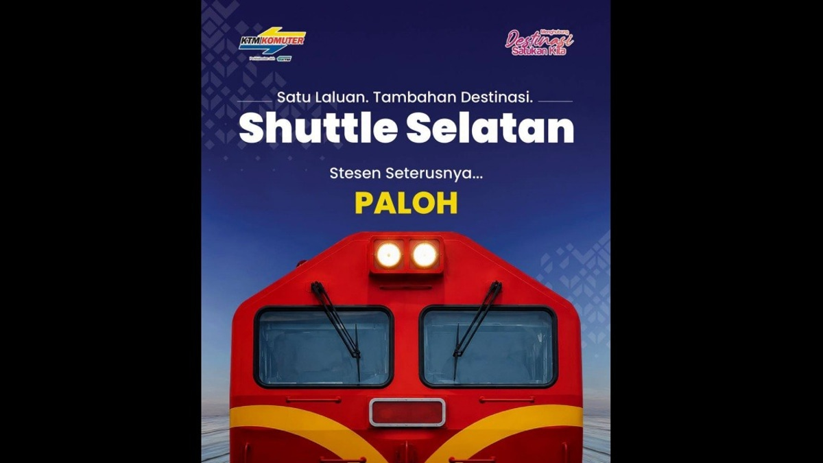 KTMB Launches Extended Southern Shuttle Route to Paloh, Strengthening Johor Connectivity