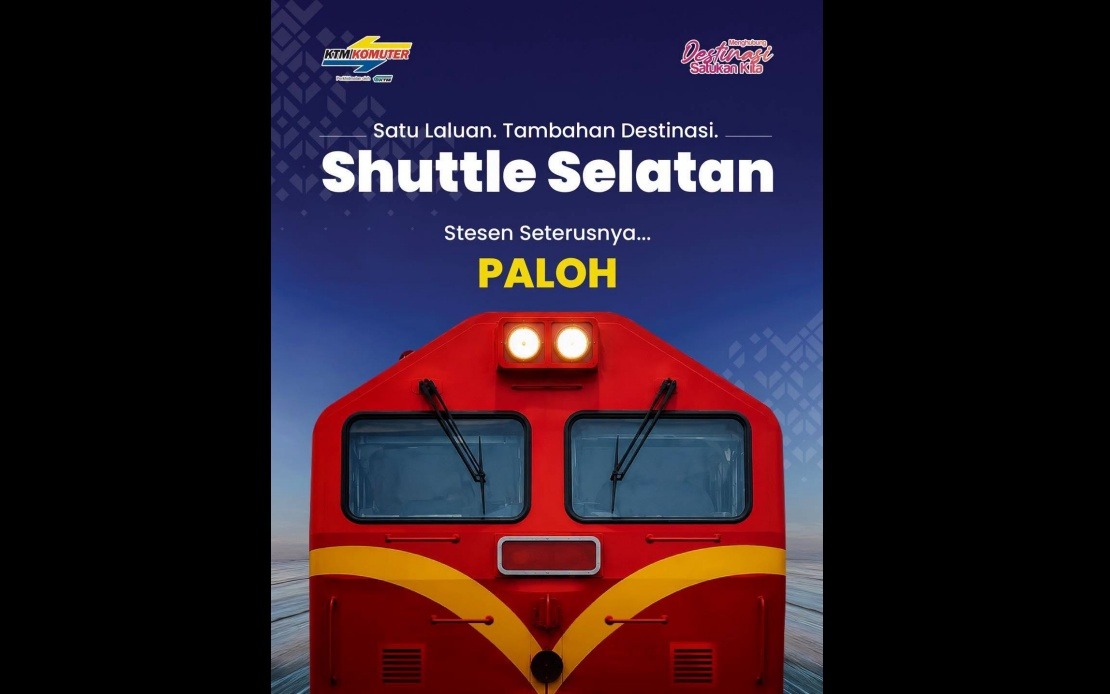 KTMB Launches Extended Southern Shuttle Route to Paloh, Strengthening Johor Connectivity