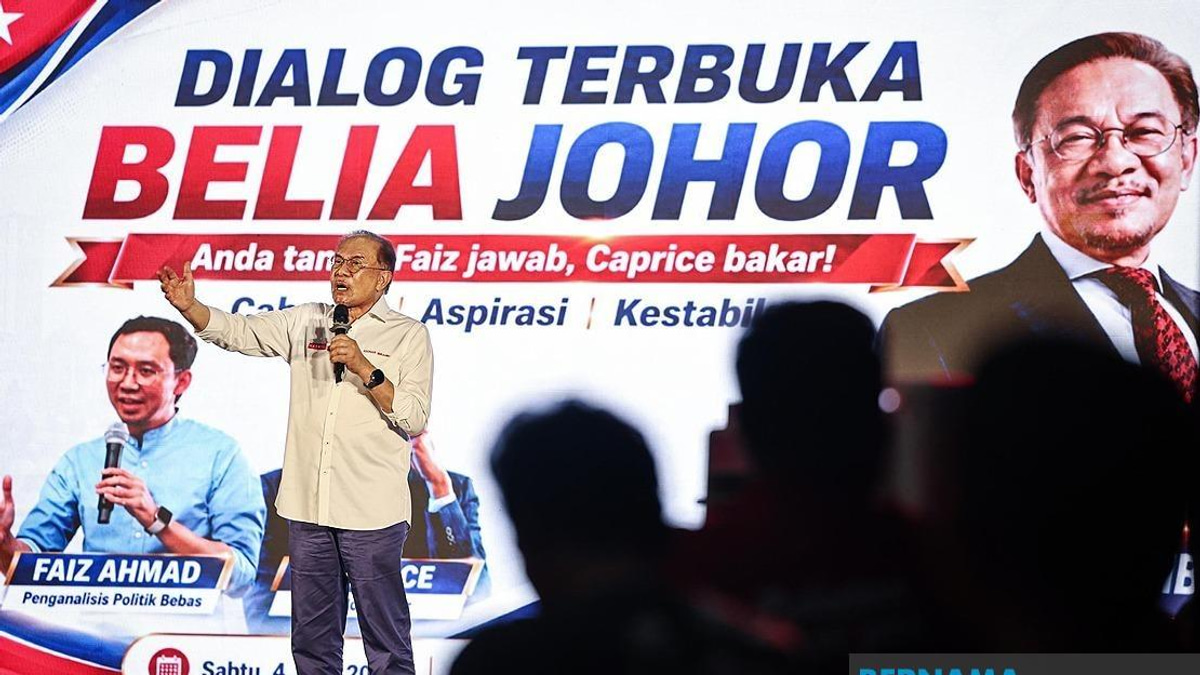 Johor's Growth Must Serve Rural Areas and Urban Poor, Says Anwar