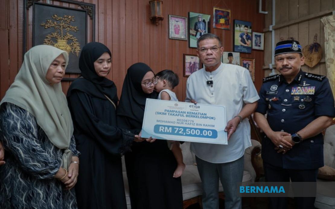 PDRM To Accelerate Welfare Support For Families Of Sabah Electric Shock Victims