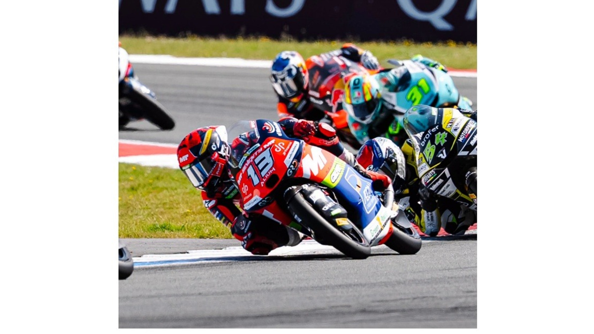 Hakim Danish Claims Seventh Place at Dutch GP Despite Tyre Struggles