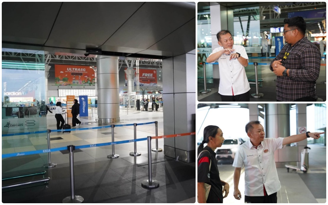 Woman Injured After SUV Crashes Into KKIA Departure Hall Glass Doors