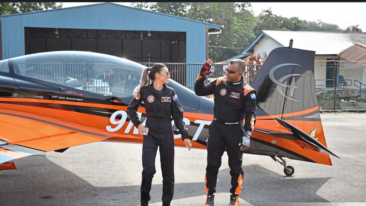 Following in Father's Flight Path: How a Malaysian Pilot Inspired Her Daughter's Aviation Dream