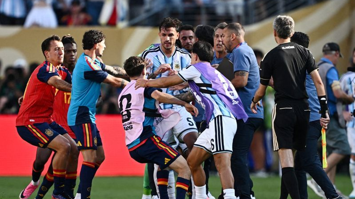 FIFA Opens Investigation into World Cup Final Brawl Following Spain's Victory over Argentina