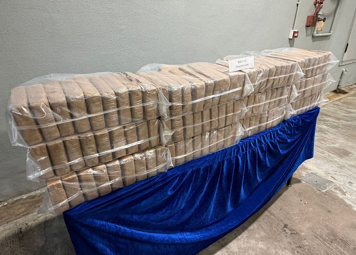 Hong Kong seizes 361kg of cocaine in major trafficking bust; yacht raids expose regional drug networks