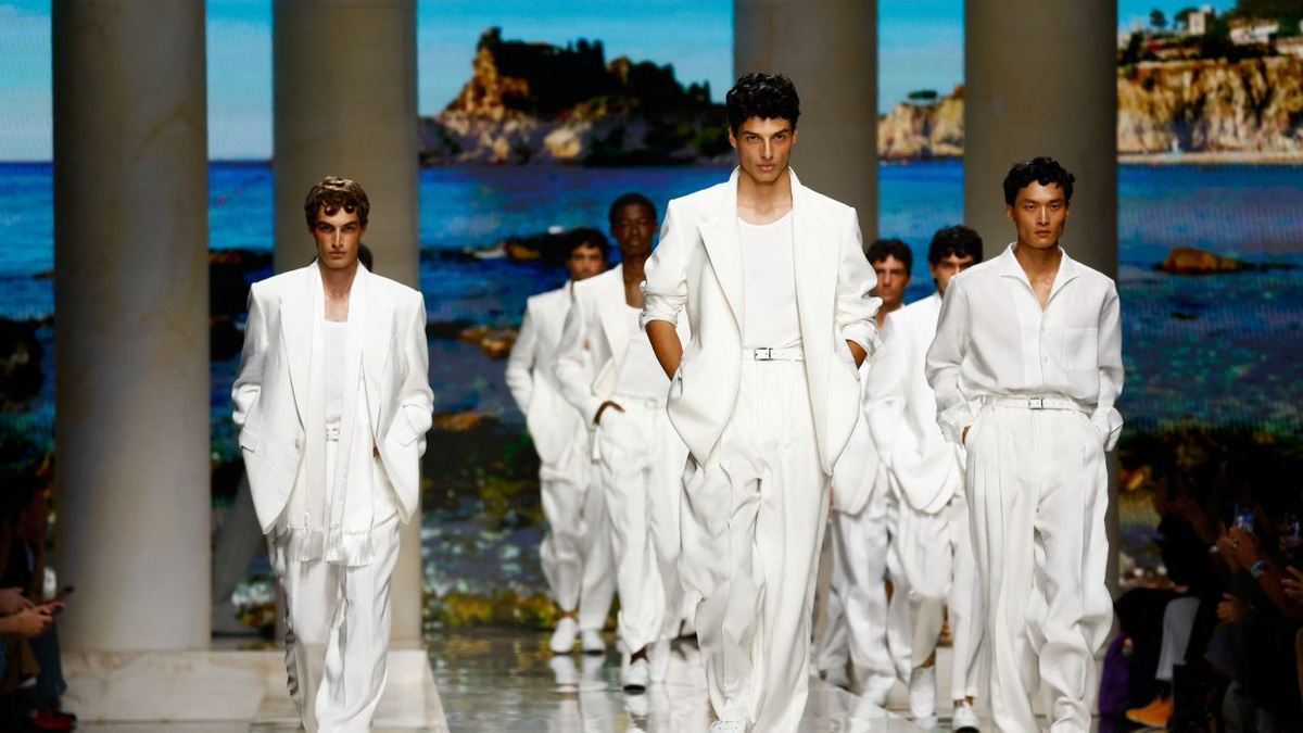 Milan menswear embraces restraint and proportion as designers navigate global uncertainty