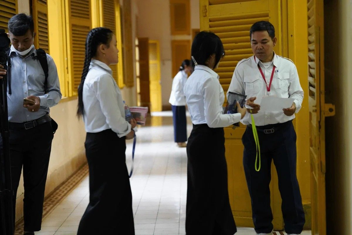 Cambodia's Grade 12 exams begin as 25 schools remain shuttered by Thai forces