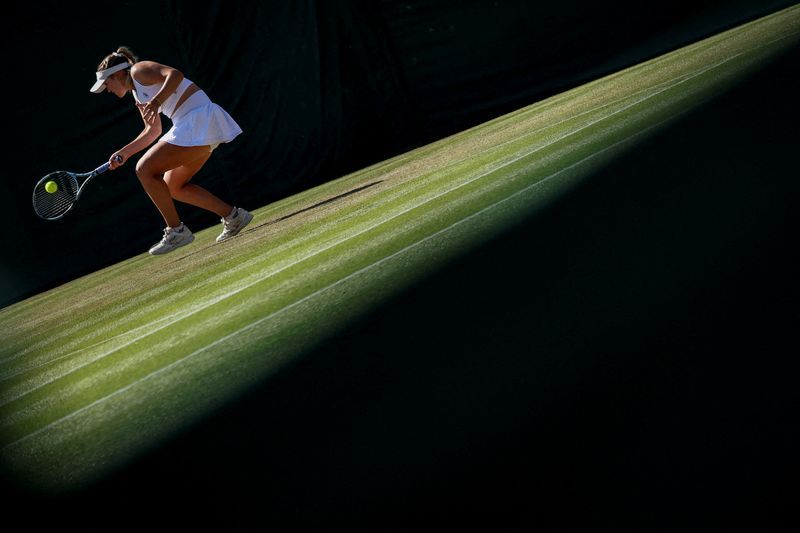 Beyond the white dresses and strawberries: What Reuters photographers revealed about Wimbledon's competitive heart