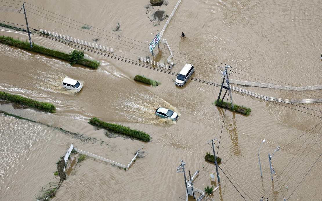 Eight Dead as Record Rainfall Wreaks Havoc in Japan's Chiba Prefecture