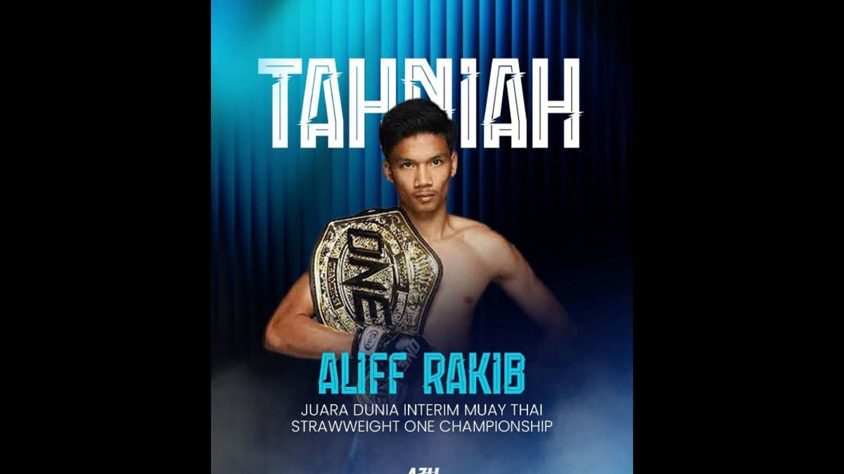 Aliff's ONE Championship Victory Opens New Chapter for Malaysian Combat Sports, Says DPM Zahid