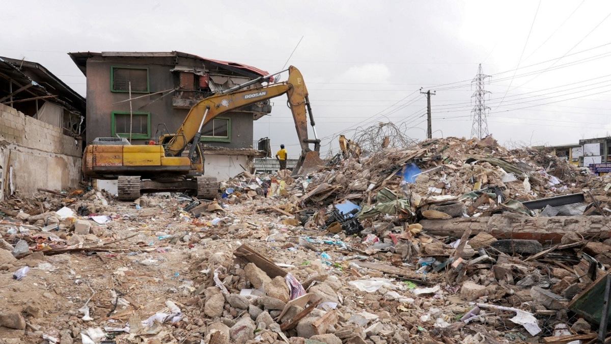 Nine Dead, 27 Rescued After Three-Storey Building Collapses in Lagos
