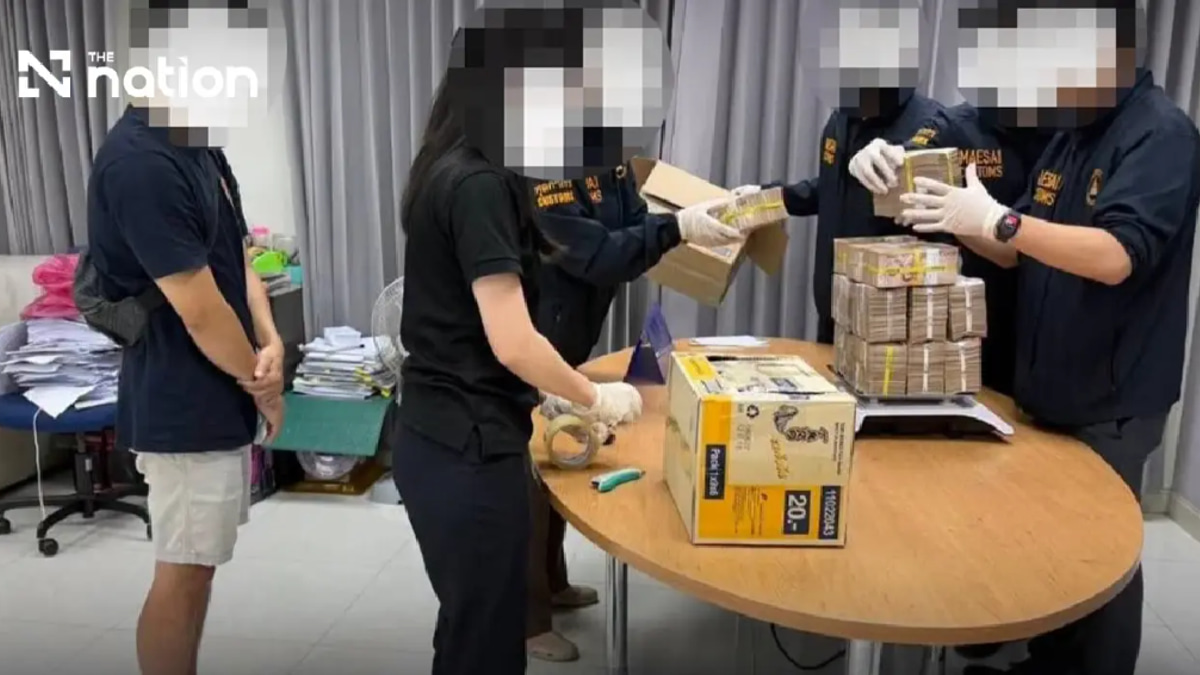 Thai Customs Seizes B23 Million in Cash Hidden in Snack Boxes at Myanmar Border