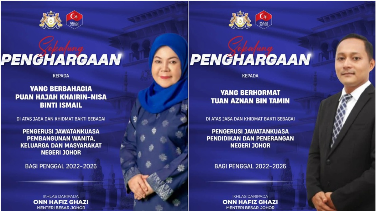 Onn Hafiz Acknowledges Former Exco Members as Johor Reshuffles Leadership Team
