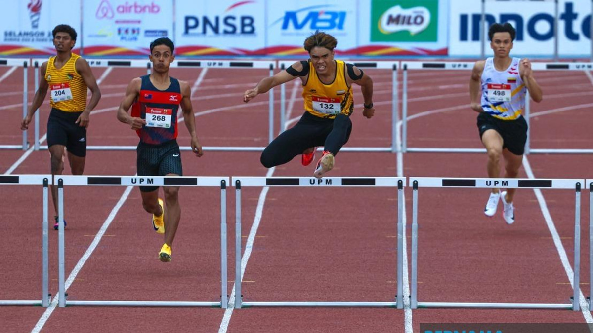 Perak's Adib Irfan Clinches First Gold in Athletics at SUKMA 2026