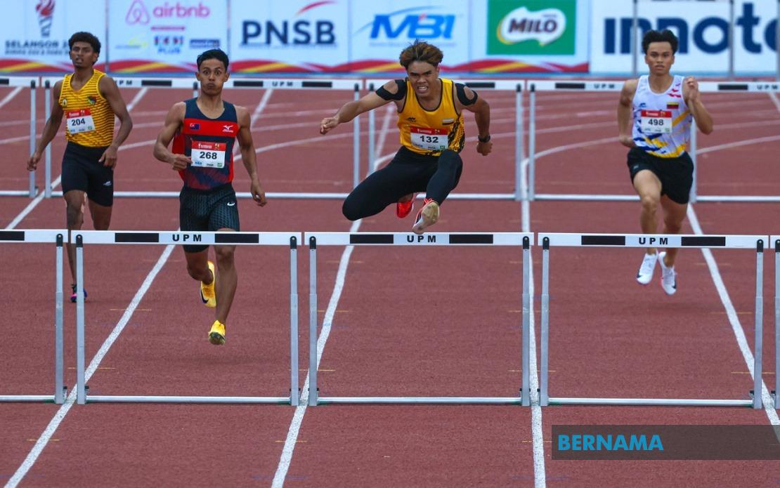 Perak's Adib Irfan Clinches First Gold in Athletics at SUKMA 2026