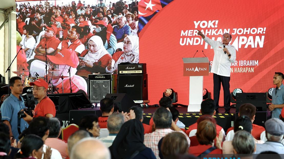 Anwar Urges Johor Election Candidates to Drop Najib Release Campaign Tactics